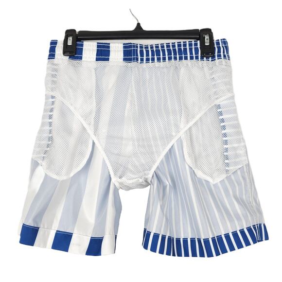 Trunks Surf & Swim Co. Men's Sano Stripe Blocked 6" Swim Short Blue Small NWT - Picture 8 of 8